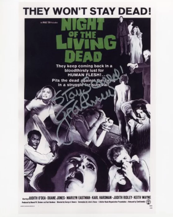 George Romero autograph