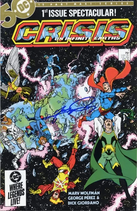 George Perez autograph