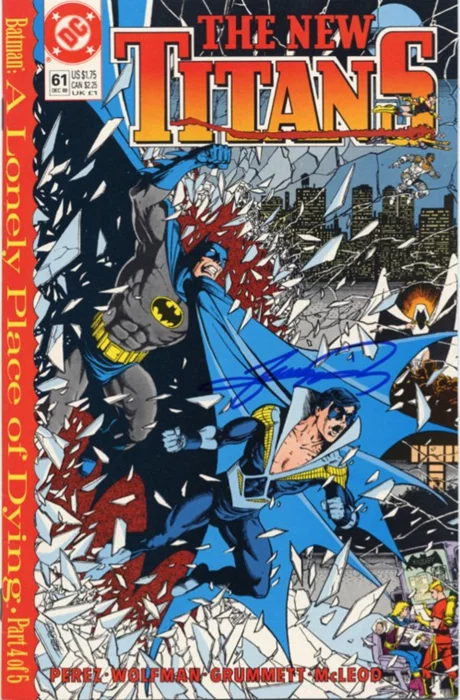 George Perez autograph