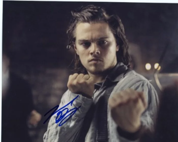 Leonardo DiCaprio autograph