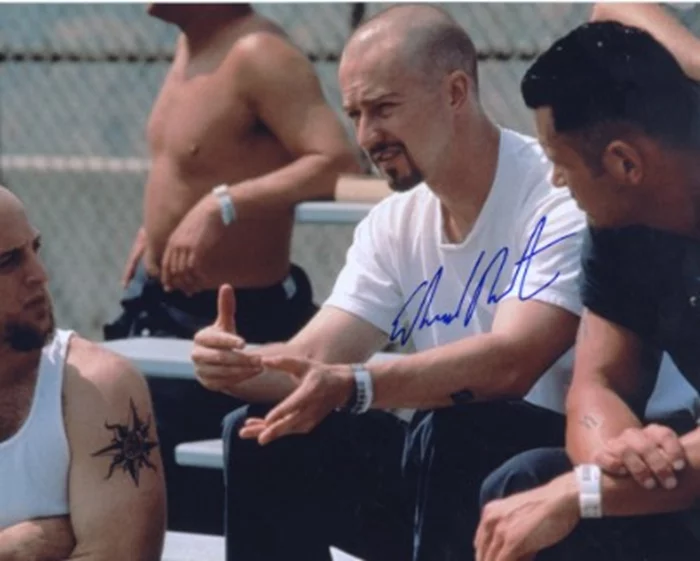 Edward Norton autograph