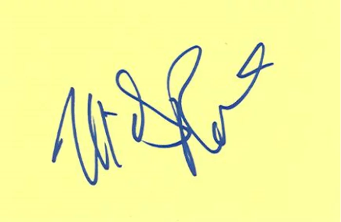 Mickey Rourke autograph