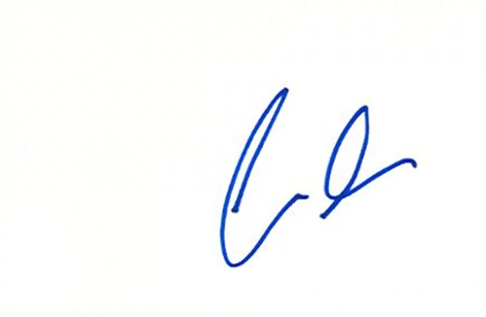 Clive Owen autograph