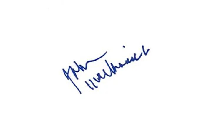 John Malkovich autograph