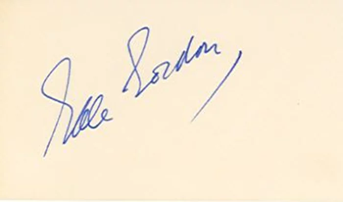 Gale Gordon autograph