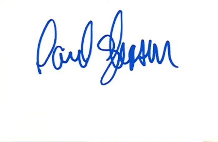 Paul Gleason autograph