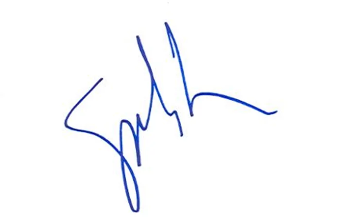 Spike Lee autograph