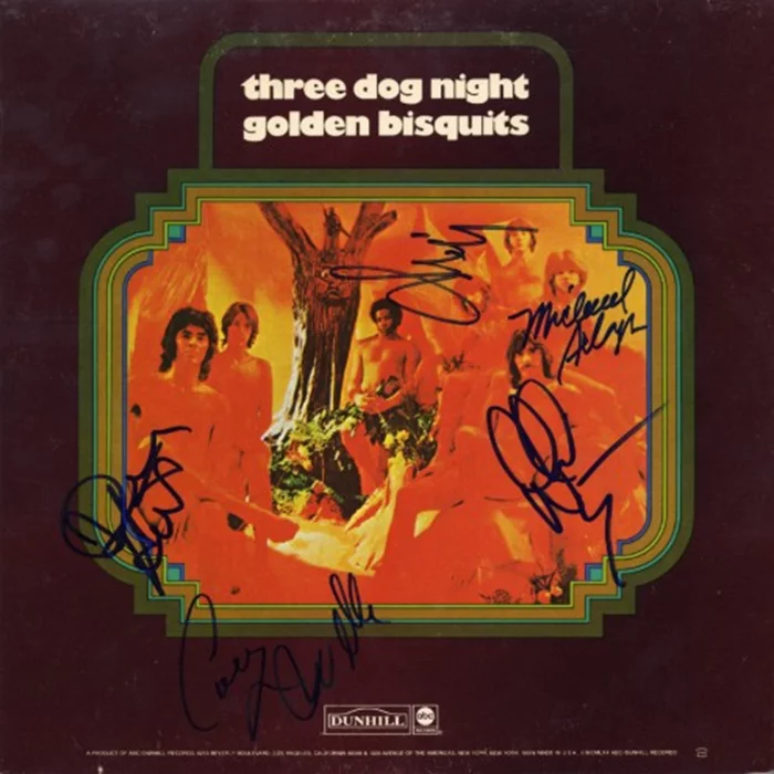 Three Dog Night autograph