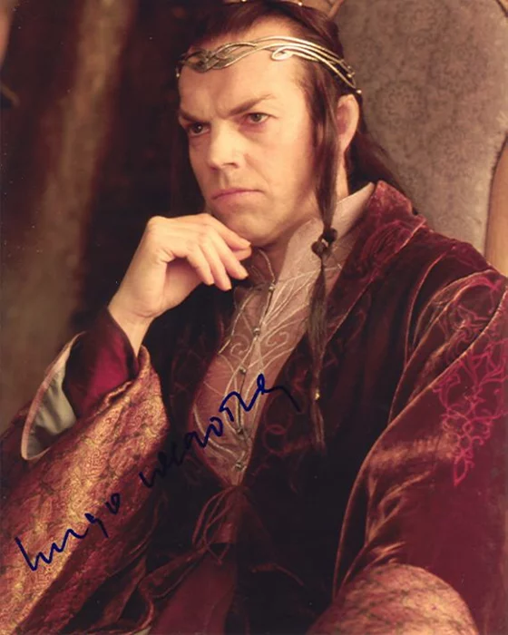 Hugo Weaving autograph