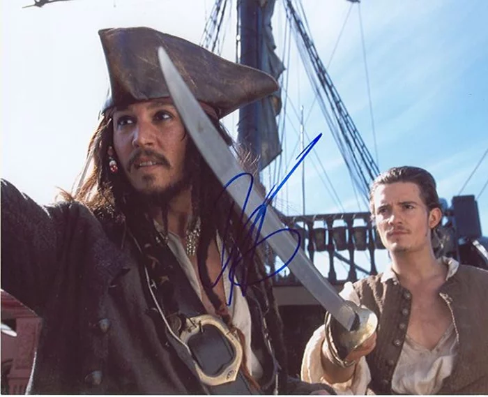 Orlando Bloom autograph