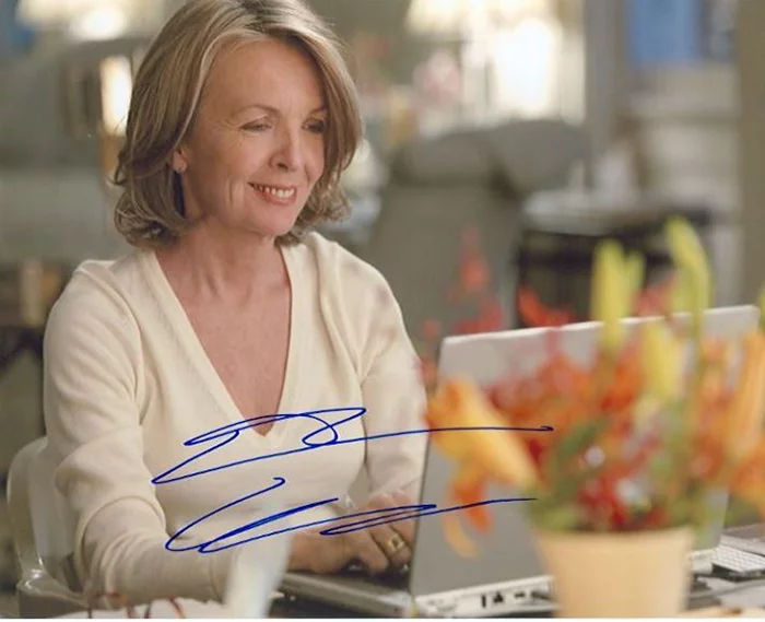 Diane Keaton autograph