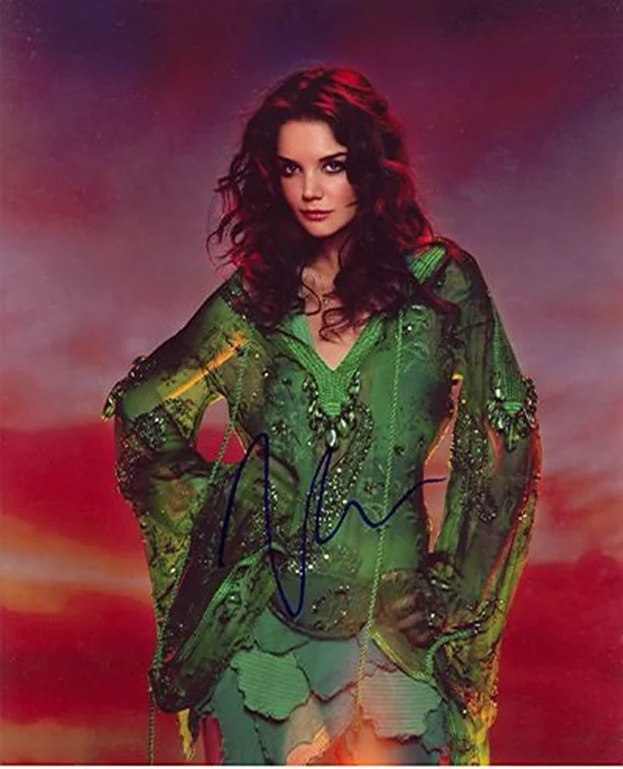 Katie Holmes autograph