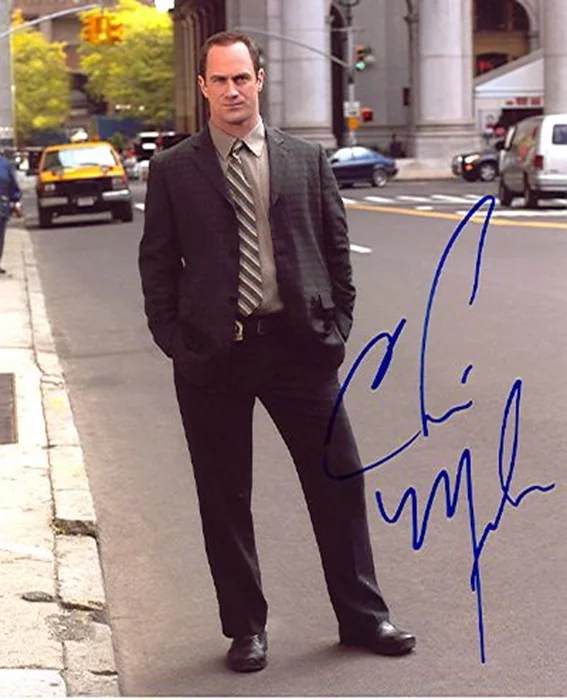 Christopher Meloni autograph