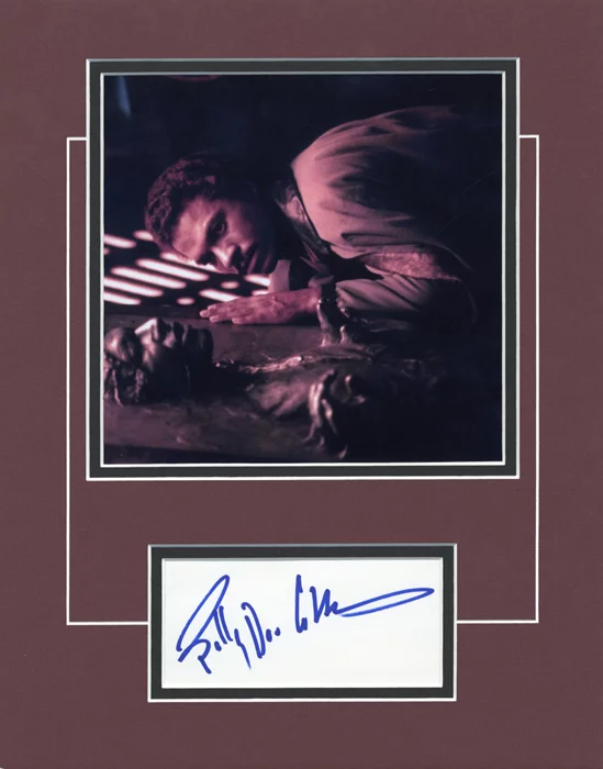Billy Dee Williams autograph