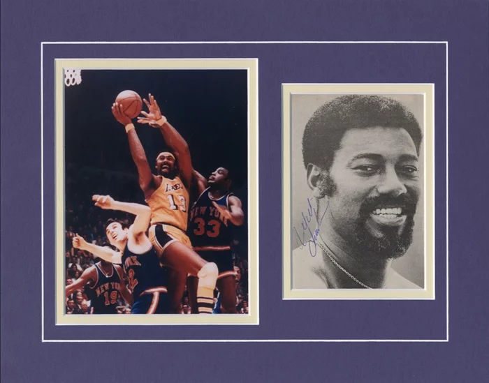 Wilt Chamberlain autograph