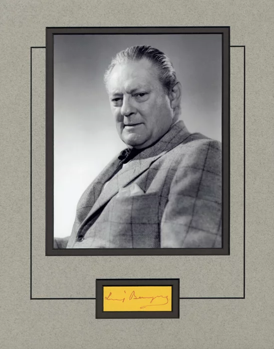 Lionel Barrymore autograph