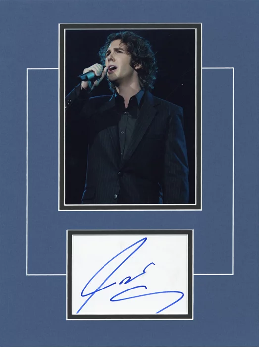 Josh Groban autograph