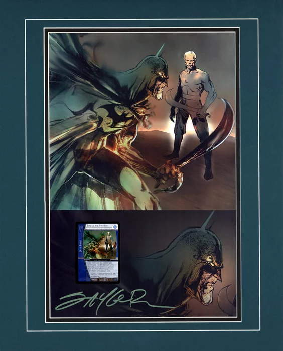 Batman autograph