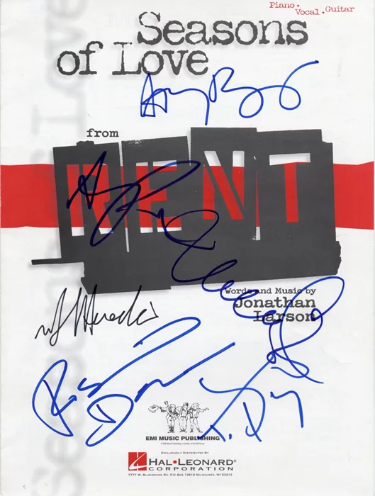 Rent autograph
