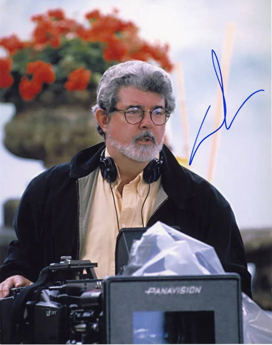 George Lucas autograph