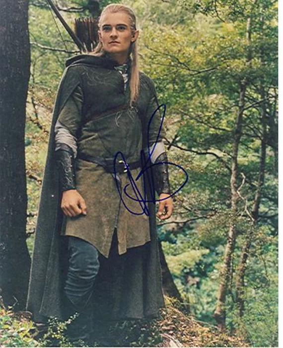 Orlando Bloom autograph