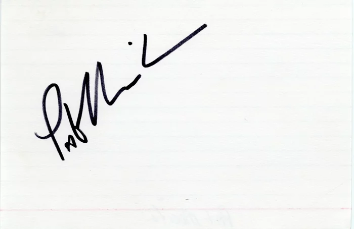 Pat Morita autograph