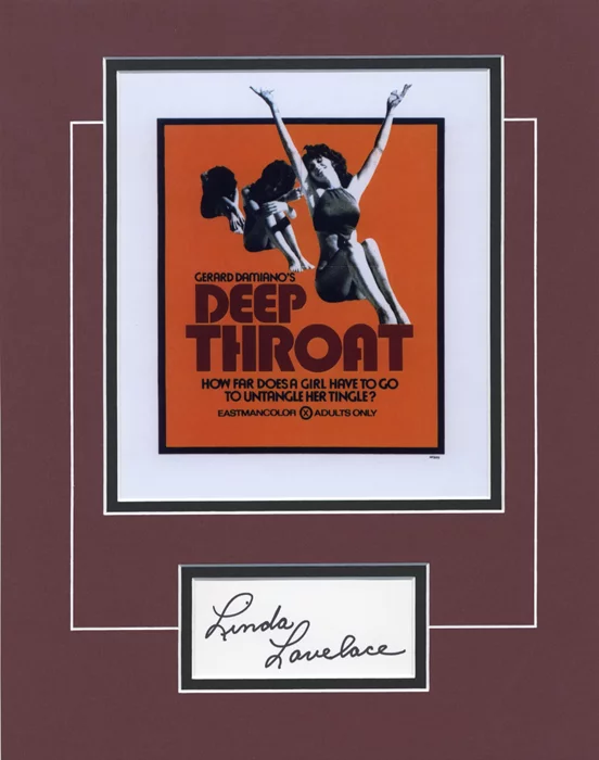 Deep Throat autograph