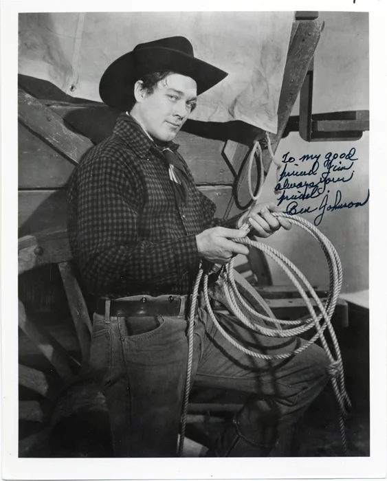 Ben Johnson autograph