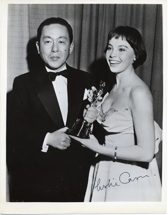 Leslie Caron autograph
