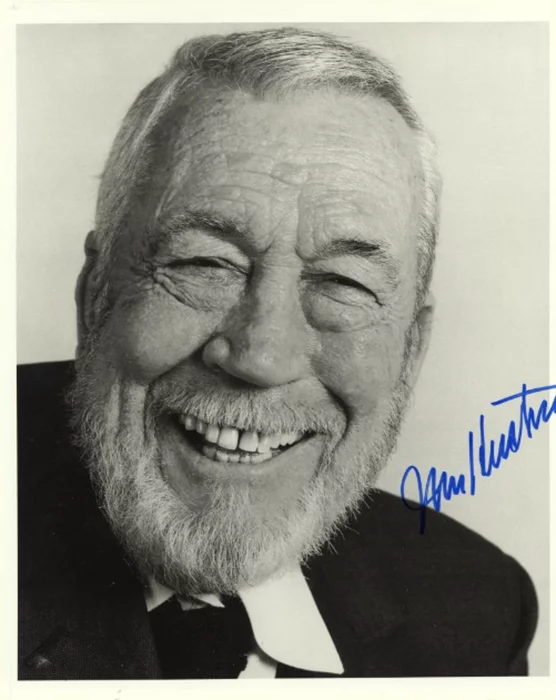 John Huston autograph