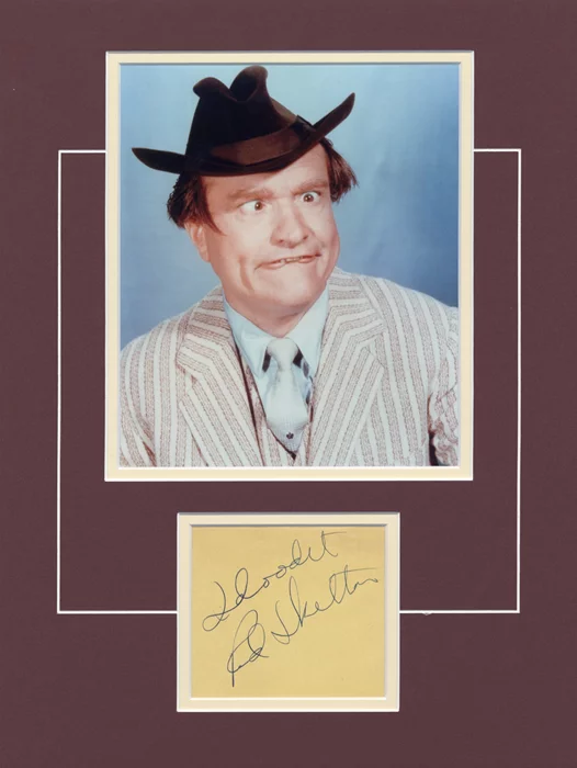 Red Skelton autograph