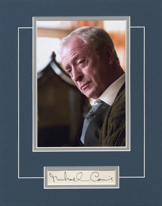 Michael Caine autograph