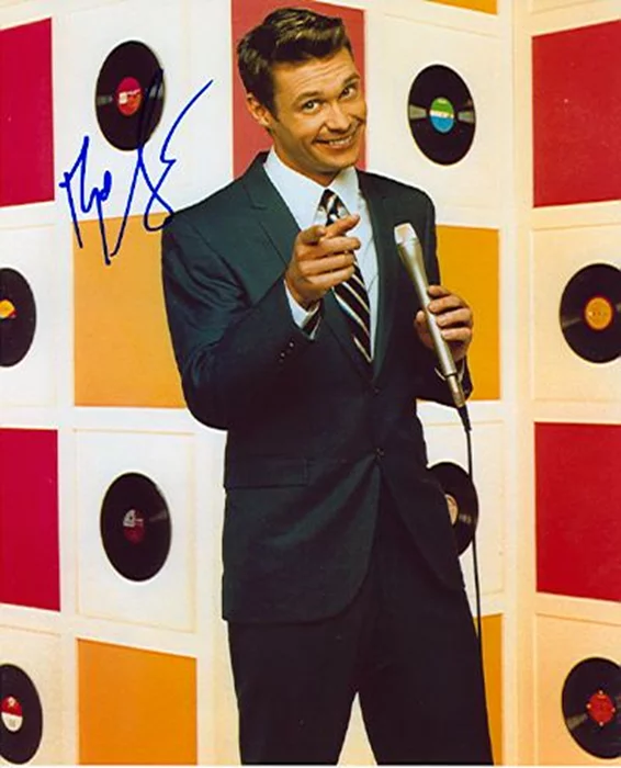 Ryan Seacrest autograph