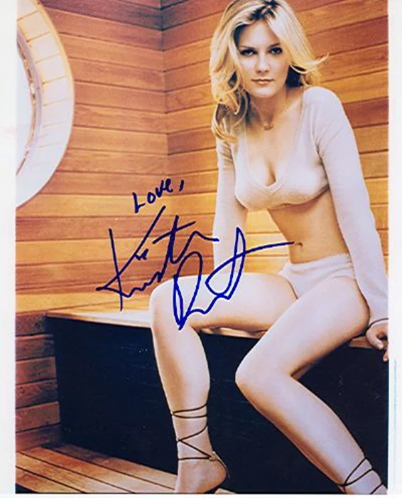 Kirsten Dunst autograph