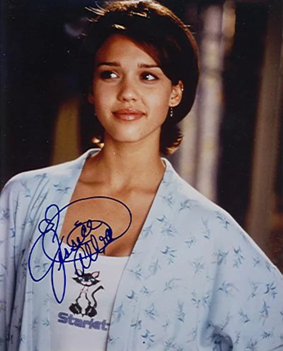 Jessica Alba autograph