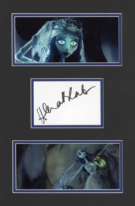 Helena Bonham Carter autograph