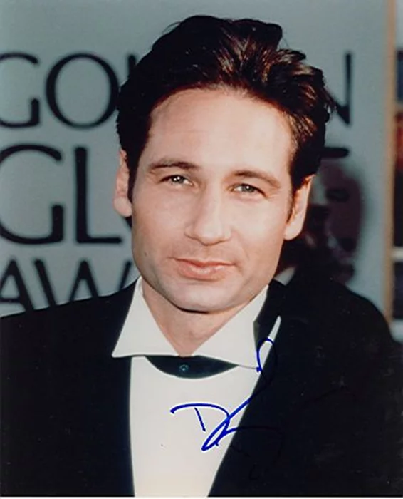 David Duchovny autograph