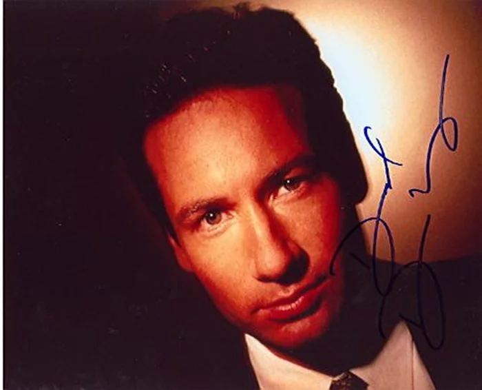 David Duchovny autograph