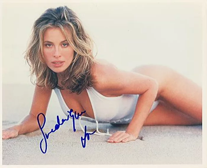 Frederique Van Der Wal autograph