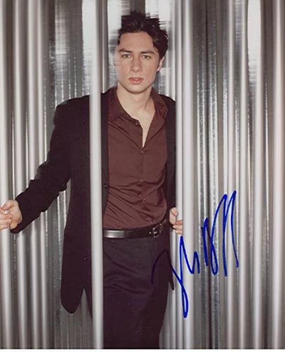 Zach Braff autograph