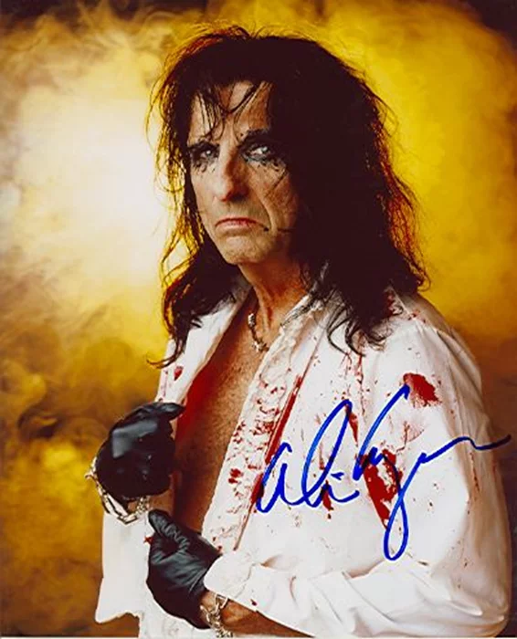 Alice Cooper autograph
