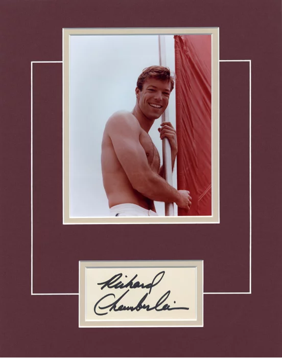 Richard Chamberlain autograph