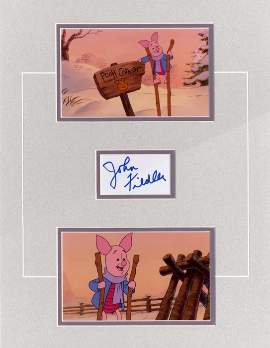 Piglet's Big Movie autograph