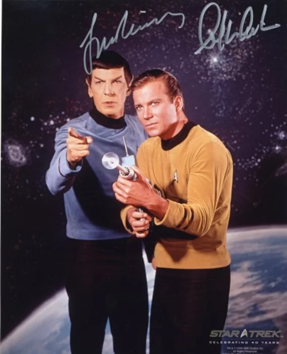 Star Trek autograph