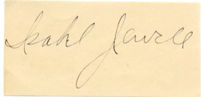 Isabell Jewell autograph