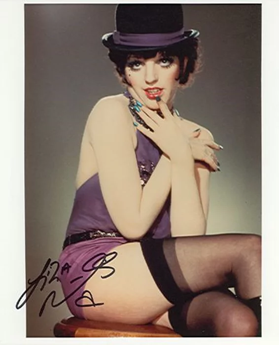 Liza Minnelli autograph