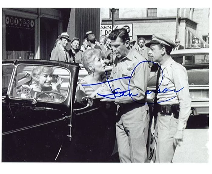 Jean Carson autograph