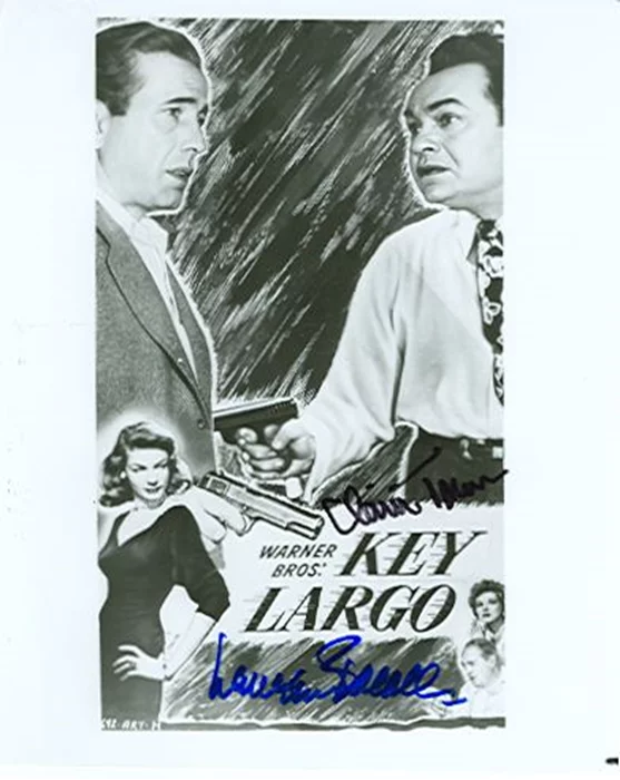 Lauren Bacall autograph