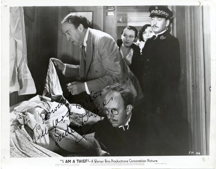 Dudley Digges autograph