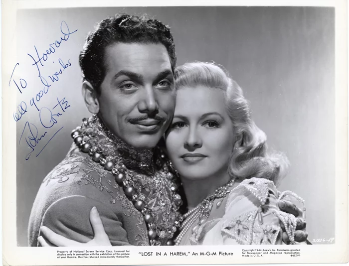John Conte autograph